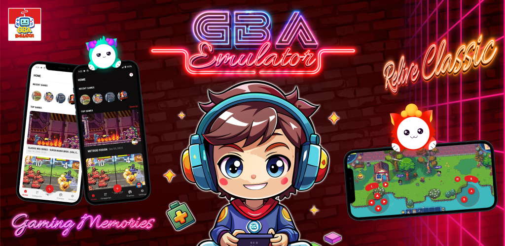 GBA Emulator - Classic Gaming banner