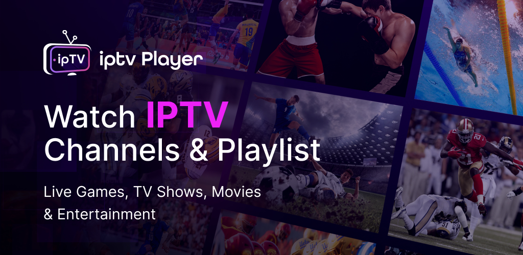 IPTV Player, Live TV banner