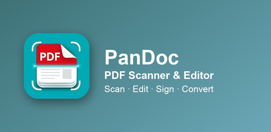 PanDoc - PDF Scanner & Editor banner