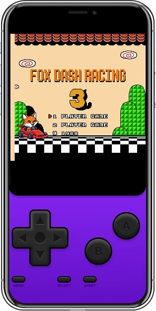 Default controller skin for GBC — Grape Purple